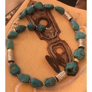 Silpada Chunky Turquoise Necklace